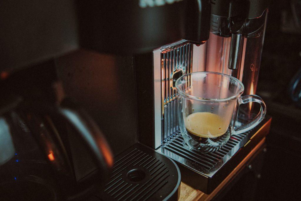 test machine Nespresso