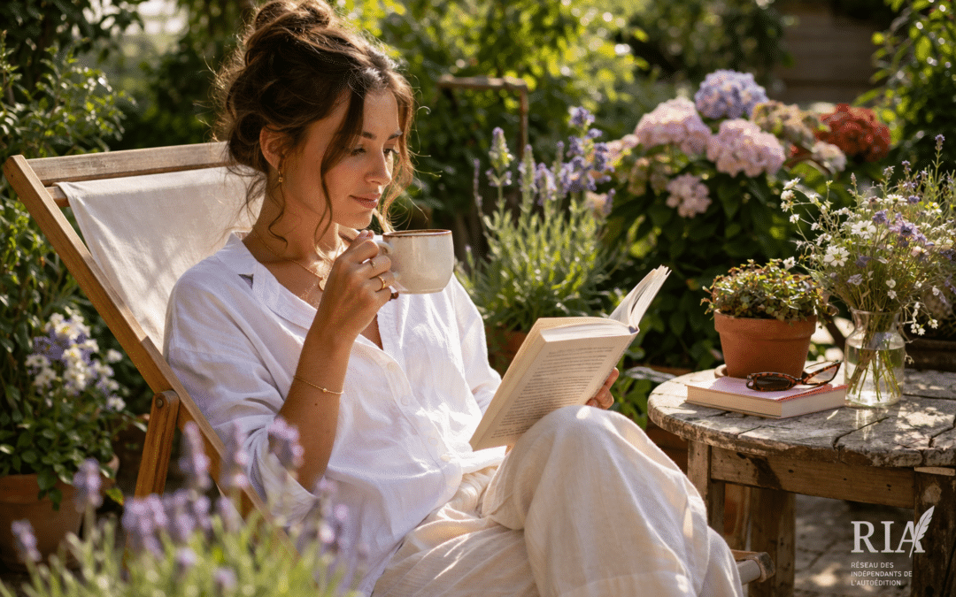 Boire un café et lire une romance